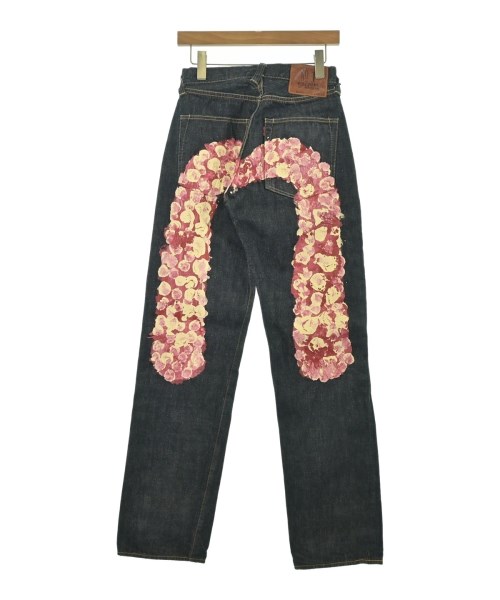 EVISU（エビス）デニムパンツ 紺 サイズ:31(XL位) レディース/2200670168019
