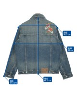 EVISU（エビス）デニムジャケット 青 サイズ:M メンズ/2200730265030