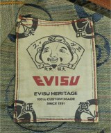EVISU（エビス）デニムジャケット 青 サイズ:M メンズ/2200730265047