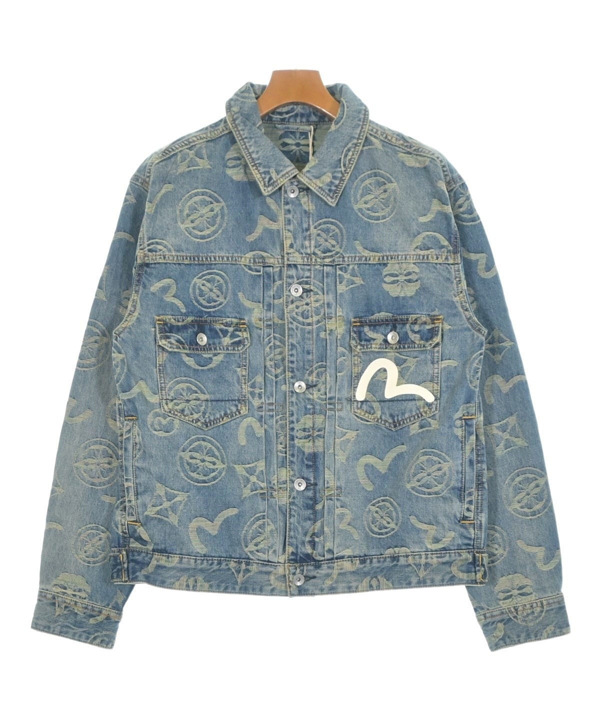 EVISU（エビス）デニムジャケット 青 サイズ:M メンズ/2200730265047