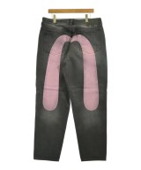 EVISU（エビス）デニムパンツ 黒 サイズ:36(XXL位) メンズ/2200732419011