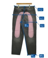 EVISU（エビス）デニムパンツ 黒 サイズ:36(XXL位) メンズ/2200732419011