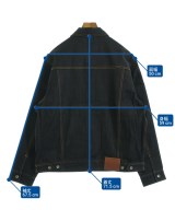 EVISU（エビス）デニムジャケット 紺 サイズ:XL メンズ/2200732419028