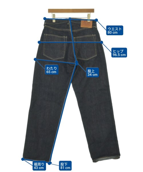 EVISU（エビス）デニムパンツ 紺 サイズ:34(XL位) メンズ/2200736342018