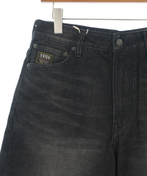 EVISU（エビス）ショートパンツ 黒 サイズ:32(L位) メンズ/2200721031019