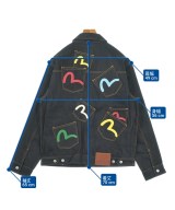 EVISU（エビス）デニムジャケット 紺 サイズ:M メンズ/2200721031026