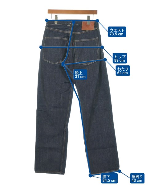 EVISU（エビス）デニムパンツ 紺 サイズ:32(L位) メンズ/2200724042036