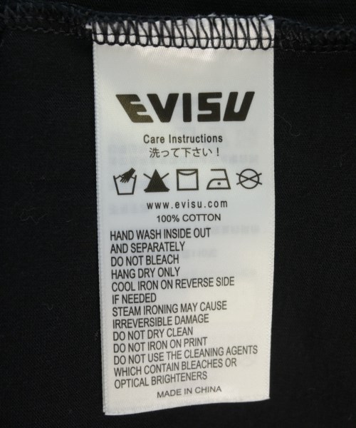 EVISU（エビス）Tシャツ・カットソー 黒 サイズ:S メンズ/2200724850044