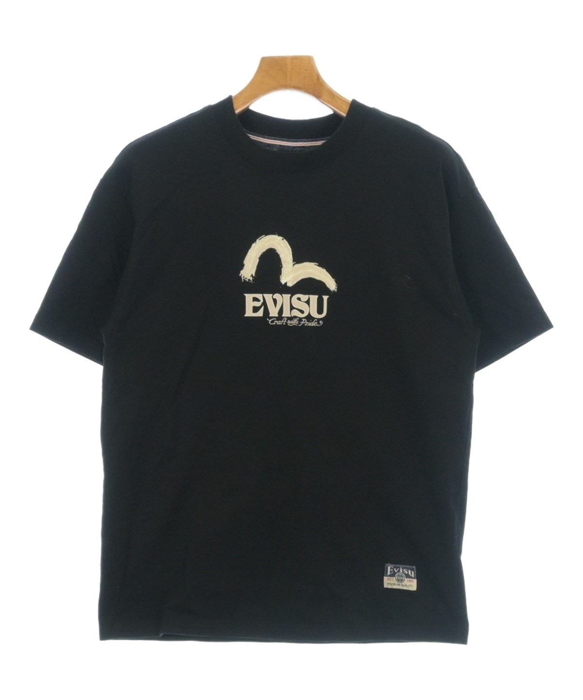 EVISU（エビス）Tシャツ・カットソー 黒 サイズ:S メンズ