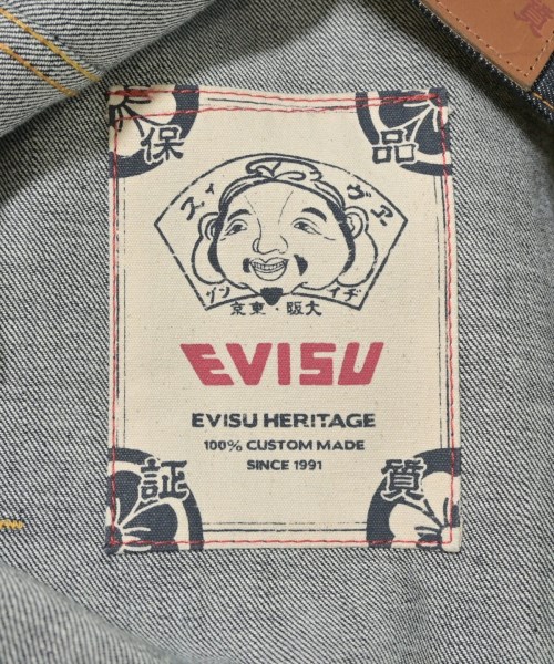EVISU（エビス）デニムジャケット 紺 サイズ:L メンズ/2200726443022