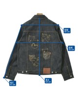 EVISU（エビス）デニムジャケット 紺 サイズ:L メンズ/2200726443022