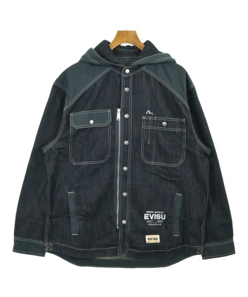 EVISU（エビス）デニムジャケット 紺 サイズ:M メンズ/2200727451040