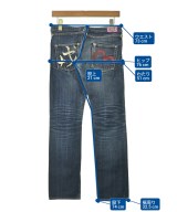 EVISU（エビス）デニムパンツ 青 サイズ:25(S位) レディース/2200689326080