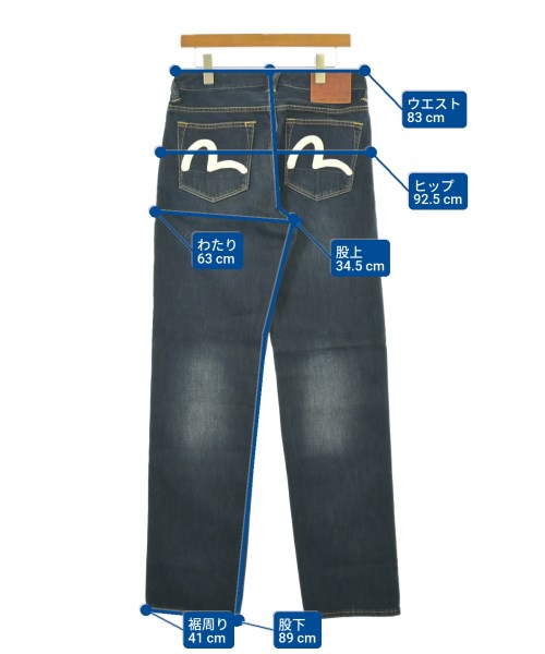 EVISU（エビス）デニムパンツ 紺 サイズ:30(M位) メンズ/2200690016048