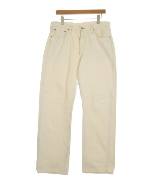 Full COUNT(フルカウント)デニムパンツ 白 サイズ:32(L位)/2200643797086