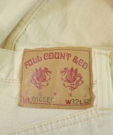 Full COUNT（フルカウント）デニムパンツ 白 サイズ:32(L位) メンズ/2200643797086