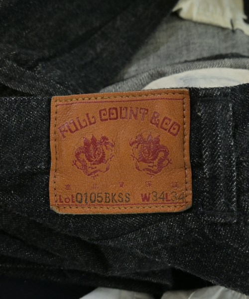 Full COUNT（フルカウント）デニムパンツ 黒 サイズ:34(XL位) メンズ/2200671352035