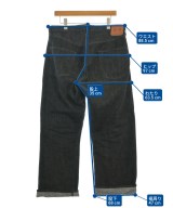 Full COUNT（フルカウント）デニムパンツ 黒 サイズ:34(XL位) メンズ/2200671352035