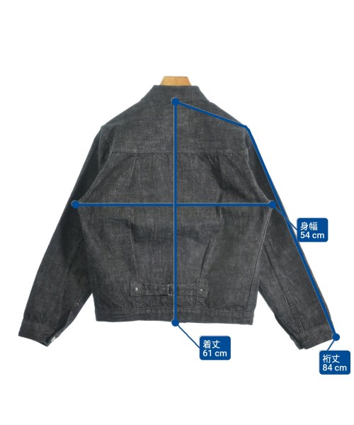 Full COUNT（フルカウント）デニムジャケット 黒 サイズ:38(S位) メンズ/2200676168013