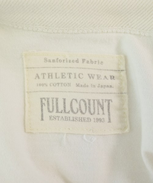 Full COUNT（フルカウント）Tシャツ・カットソー 白 サイズ:40(XL位) メンズ/2200671631079