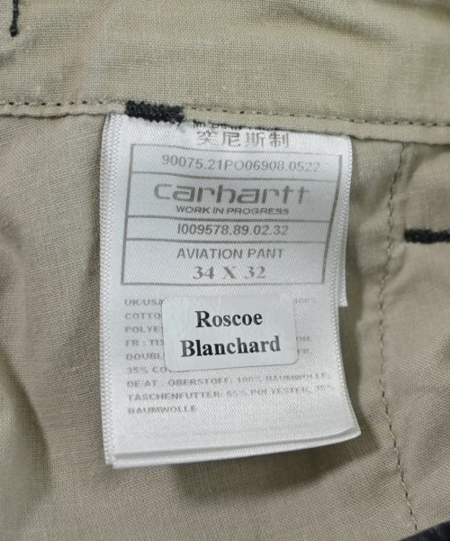Carhartt（カーハート）カーゴパンツ 黒 サイズ:34(XL位) メンズ/2200558010041