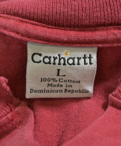 Carhartt（カーハート）Tシャツ・カットソー 赤 サイズ:L メンズ/2200558214029