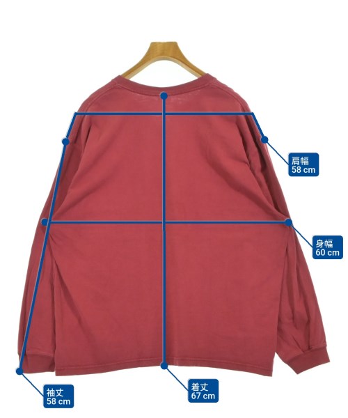 Carhartt（カーハート）Tシャツ・カットソー 赤 サイズ:L メンズ/2200558214029