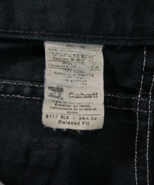 Carhartt（カーハート）デニムパンツ 黒 サイズ:34(XL位) メンズ/2200636579026