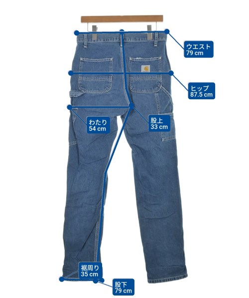 Carhartt（カーハート）デニムパンツ 青 サイズ:28(S位) メンズ/2200642585011