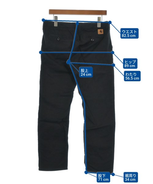 Carhartt（カーハート）チノパン 黒 サイズ:30(M位) メンズ/2200634614439