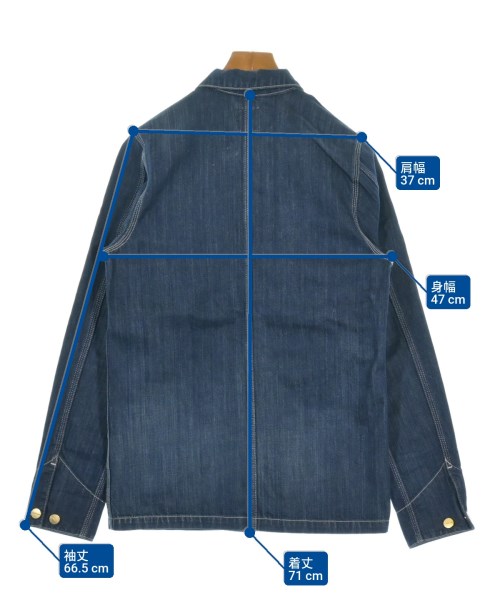 Carhartt（カーハート）カジュアルシャツ 紺 サイズ:XS レディース/2200644798044