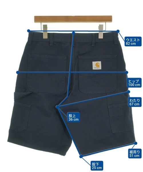 Carhartt（カーハート）ショートパンツ 紺 サイズ:32(L位) メンズ/2200628450043
