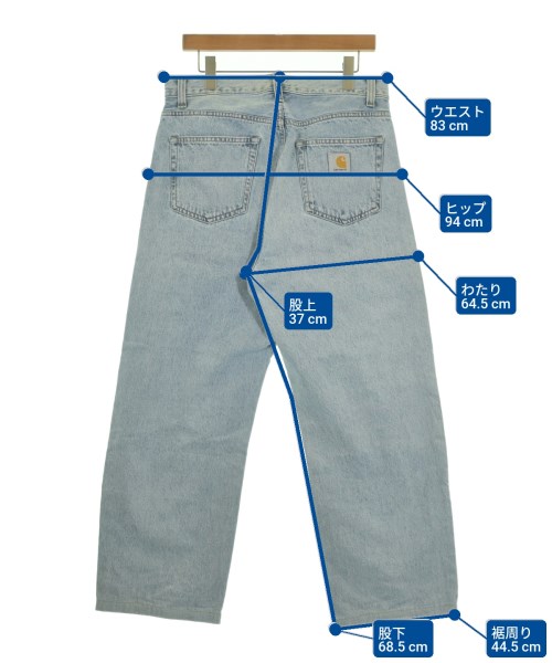 Carhartt（カーハート）デニムパンツ 青 サイズ:30(M位) メンズ/2200628450050