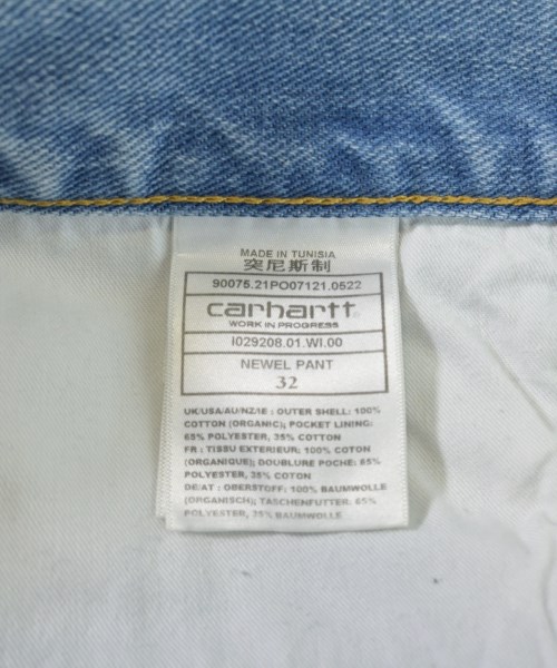 Carhartt（カーハート）デニムパンツ 青 サイズ:32(L位) メンズ/2200632116027