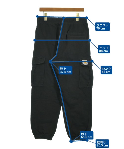 Carhartt（カーハート）スウェットパンツ 黒 サイズ:S メンズ/2200633918057