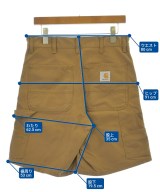 Carhartt（カーハート）ショートパンツ 茶 サイズ:29(S位) メンズ/2200615305318