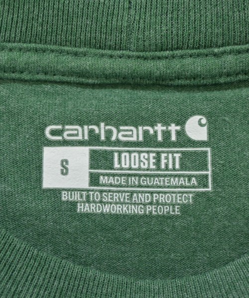 Carhartt（カーハート）Tシャツ・カットソー 緑 サイズ:S メンズ/2200609734018