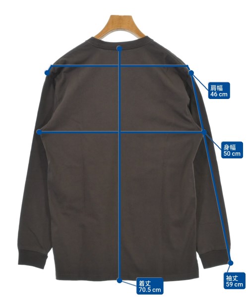 Carhartt（カーハート）Tシャツ・カットソー 茶 サイズ:S メンズ/2200616809075
