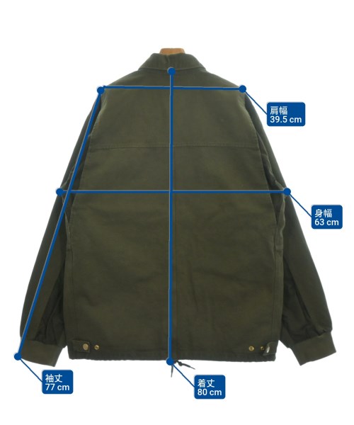 Carhartt（カーハート）カバーオール カーキ サイズ:L メンズ/2200619790028