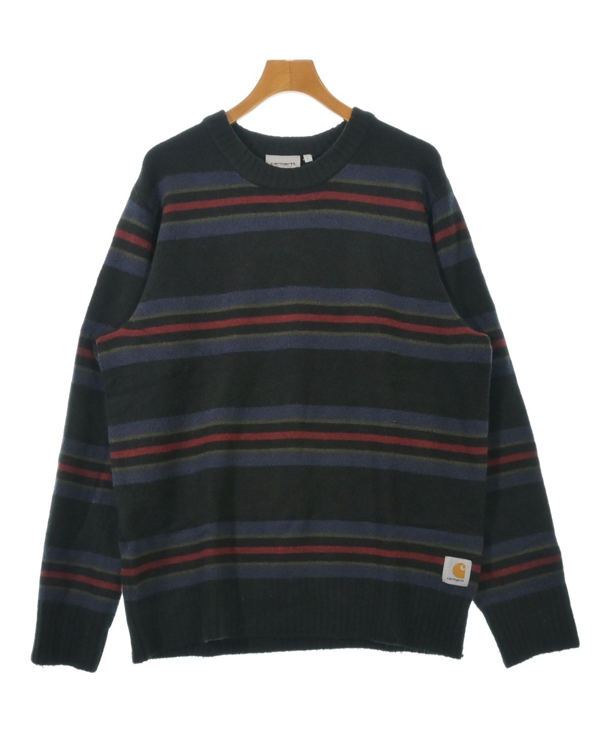 Carhartt カーハート ニット・セーター メンズ 【古着】【中古】 Carhartt（カーハート）ニット・セーター 黒 サイズ:L メンズ