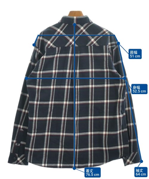 Carhartt（カーハート）カジュアルシャツ 紺 サイズ:L メンズ/2200619790134