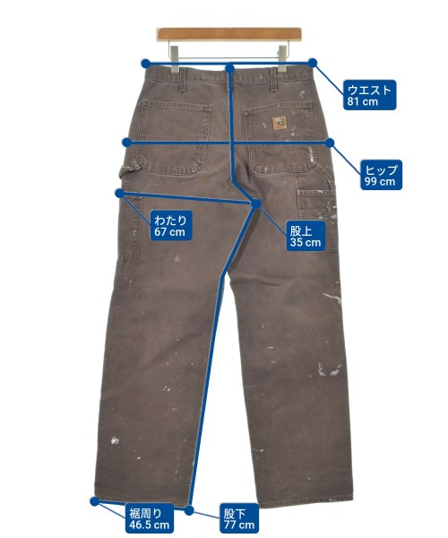 Carhartt（カーハート）その他 茶 サイズ:33(L位) メンズ/2200607917024