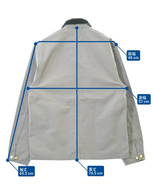 Carhartt（カーハート）カバーオール グレー サイズ:L メンズ/2200599512139