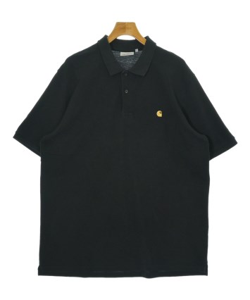 mastermind × carhartt ブラックポロシャツ　希少 Carhartt（カーハート）ポロシャツ 黒 サイズ:L メンズ/2200678240144