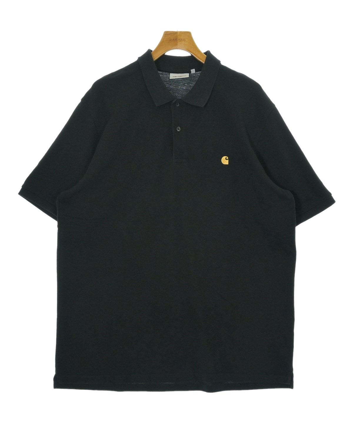 mastermind × carhartt ブラックポロシャツ　希少 Carhartt（カーハート）ポロシャツ 黒 サイズ:XXL メンズ