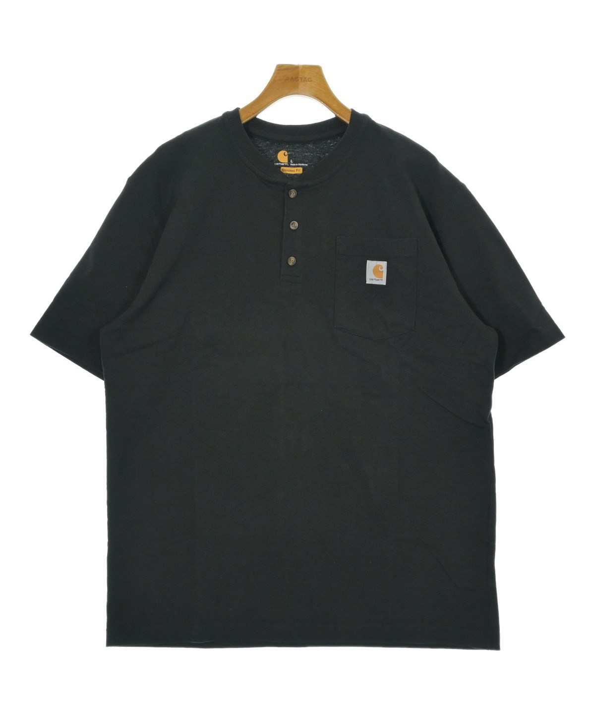 mastermind × carhartt ブラックポロシャツ　希少 Carhartt（カーハート）ポロシャツ 黒 サイズ:L メンズ/2200678240144