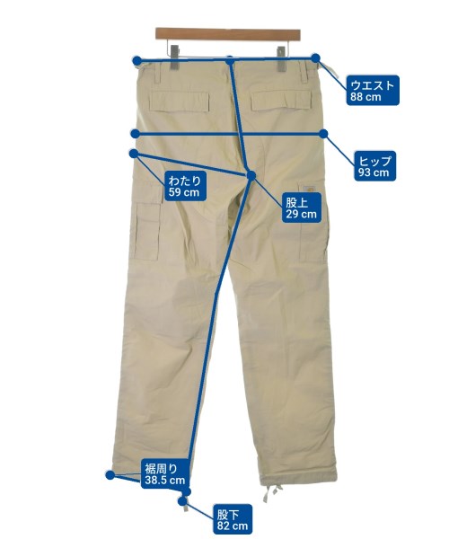 Carhartt（カーハート）カーゴパンツ ベージュ サイズ:32(L位) メンズ/2200678257050