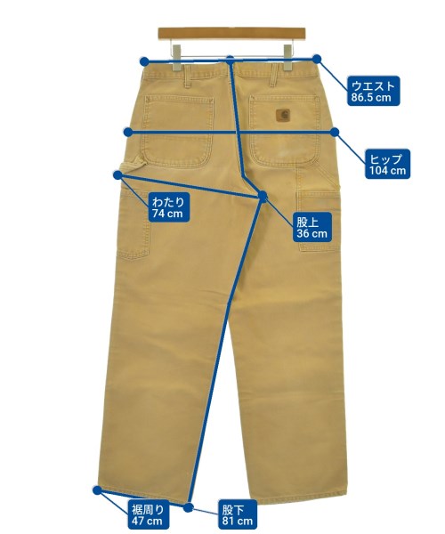 Carhartt（カーハート）チノパン ベージュ サイズ:34(XL位) メンズ/2200681557215