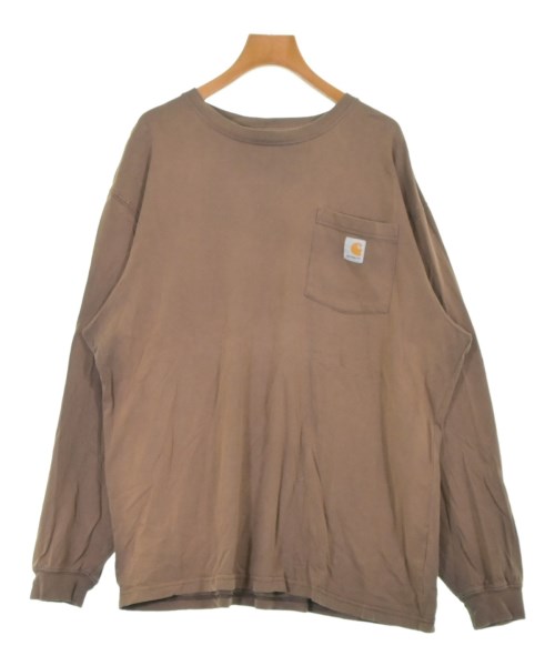 Carhartt(カーハート)Tシャツ・カットソー 茶 サイズ:L/2200695051044