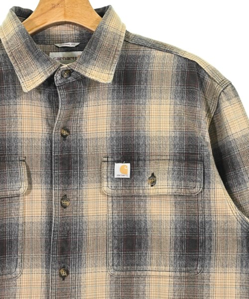 Carhartt（カーハート）カジュアルシャツ ベージュ サイズ:M メンズ/2200698409026